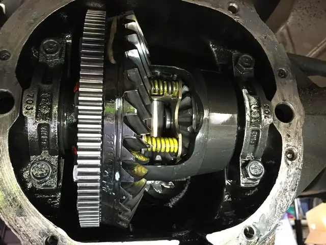 clutch type limited slip differential