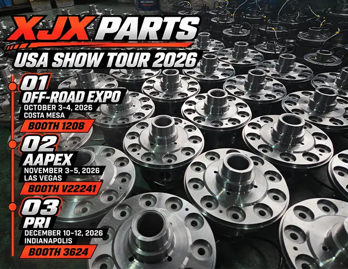 XJXPARTS USA SHOW TOUR 2026